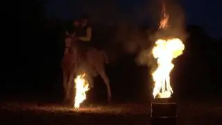 Feuer Garrocha mit Macchiato und Mitja Hinzpeter