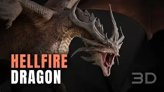 Hellfire Dragon | 3D Model