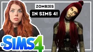 Zombies kaputthauen in Sims 4! Ich probiere die Zombie Apocalypse Mod aus.