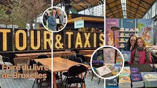 FOIRE du LIVRE de BRUXELLES : pr&eacute;paration, rencontres et BOOKHAUL