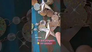 Reciclar latas de aluminio para hacer estrellas 3 D #manualidades #diy #estrellas #recycle #ideas