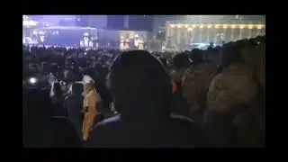 Protesters block main avenue in Mongolia