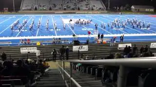 Coventry High School Marching Band 10-18-13 Halftime Show at Revena