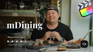 Cook up perfect dining business promo in FCP &mdash; mDining Tutorial &mdash; MotionVFX