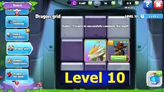 Begin returning Silicium Verde Grid puzzle event | Complete level 9 In Grid puzzle event | DML