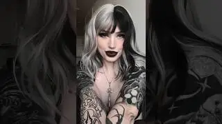 🖤🤍 #altgirl #tattoogirl
