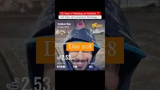 151 Days of Consistent Running on YouTube #believe