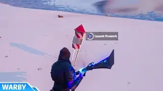 Light a Frozen Firework found on Beaches in Sweaty Sands, Craggy Cliffs, or Dirty Docks - Fortnite