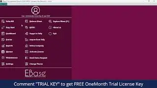 How to Activate Free Trial & Create New Company in EBASE EazyBilling Software (Step-by-Step)