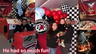Deans Cars themed birthday party! 🚗🥳