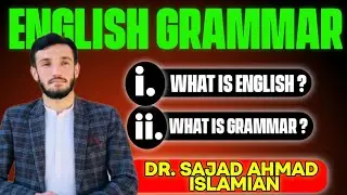 English Language Class|English grammar in Pashto|What is Grammar|NMDCAT English|Kmucat English.