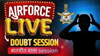 LIVE: Airforce 1/2026 Doubt Session | Joining Letter, Enrollment, Reporting & Training |defenceverse
