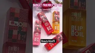 must have lip oils from Swiss beauty 😍&hearts;️ #viral #shorts #trending #subscribe #youtubeshorts #like