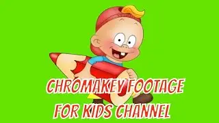 KIDS CHANNEL CHROMA KEY FOOTAGE COLLECTION - over 100+ Для Детского канала Хромакей эффекты Футажи