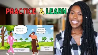 EASY TWI CONVERSATIONS | Listen, repeat and practice | Learn Twi - EP26