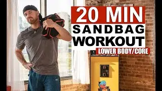 SANDBAG Workout // Lower Body and Core
