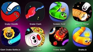 Snake Doodle,Snake Clash,Snakes Zone,Worms Merge,Snake.io,Worms Zone,Giant Snake Battle.io