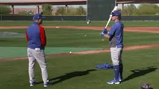 Cubs pitcher workouts/batting practice 2/20/2021