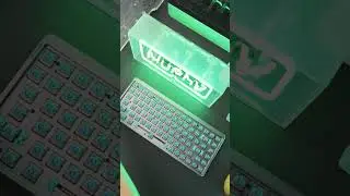 nSA Shine-through PC Keycaps for NuPhy Air75. #shorts #keyboard #mechanicalkeyboard