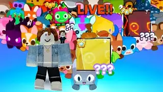 PET SIMULATOR 99 GRINDING DIGSITE!! {Join Me To Help!}