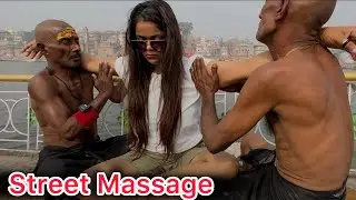 Relax Like Never Before – Street Massage by Local Barber |