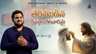 ఆత్మ ద్వారా తెరవబడిన కన్నులుగలవారమై... 17/08/25 Sunday message. Bro Samuel John, Vizag