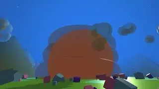 AI VR experiment 2 - planets and procedural sounds