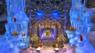 Frozen Festival Temple Run 2 Fullscreen landscape mode Christmas Special Map