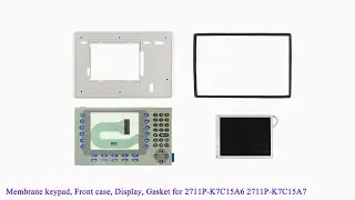 2711P-K7C15A6 2711P-K7C15A7 Plastic Case, Membrane keypad, LCD screen for PanelView Plus 700