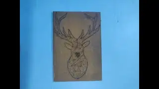 DIY how to make simple string art