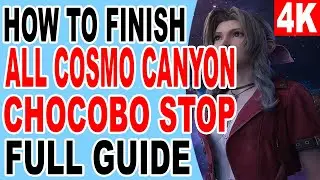 FF7 Rebirth How to Find All Cosmo Canyon Region Chocobo Stop Location - Final Fantasy 7 Rebirth