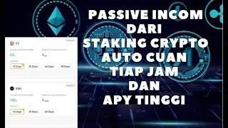 CUAN STAKING DIBAYARKAN TIAP JAM AUTO PENSIUN DINI, DAN COIN PALING WORTH IT BUAT STAKING CRYPTO