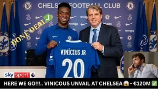 HERE WE GO! 😱 FABRIZIO ROMANO CONFIRMS Vin&iacute;cius Jr TO CHELSEA | &euro;120M DEAL DONE ✅