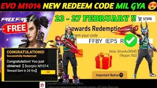 FREE FIRE REDEEM CODE TODAY 22 FEBRUARY REDEEM CODE FREE FIRE | FF REDEEM CODE TODAY 22 FEBRUARY