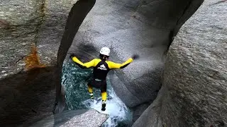 Canyoning in Switzerland - Pontirone inf., Biasca, Ticino