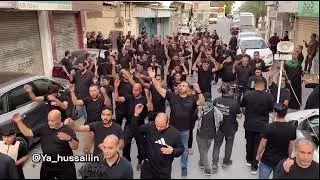 موكب عزاء مأتم بن خميس يوم شهادة الإمام علي الهادي بمشاركة الرادود علي احميدان سنة 1447هجرية 