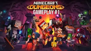 Minecraft Dungeons gameplay #1 | Xbox X