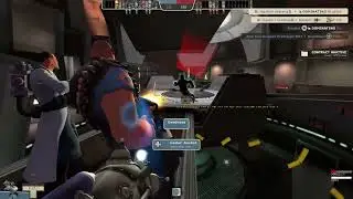 Team Fortress 2: 16v16 intense KOTH combat on koth_nucleus