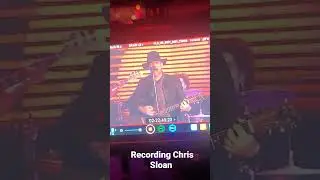 Last night adventure recording Chris Sloan and the dirty birds.