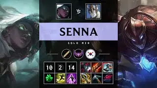 Senna Mid vs Galio - KR Master Patch 25.12