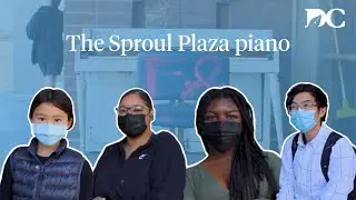 The Sproul Plaza piano