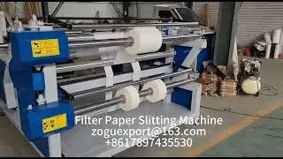 Filter Paper Slitting Machine #paperslittingmachine