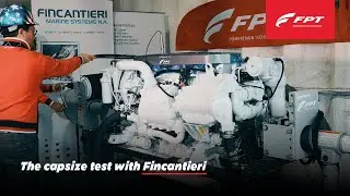 The capsize test with Fincantieri