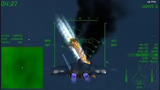 【Vertical Strike Endless Challenge】無誘導兵装オンリーで頑張ってみたよ🛩 【対艦アーケード】