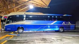 Llegando a la termpinal de aexa en palenque. 