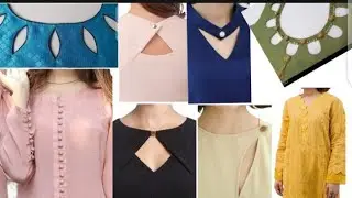latest kurti neck design2024|gle ke design|stylish neckline.@MubarkaStyle