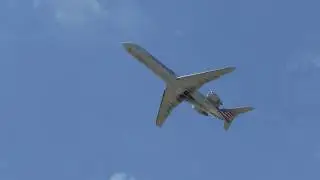 American Eagle (PSA Airlines) CRJ-700 Takeoff - Melbourne, FL