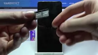 How to Insert Nano SIM & Micro SD Cards in SAMSUNG Galaxy M31s &ndash; SIM & SD Installation