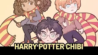 Chibi Drawing || Harry Potter Fan Art