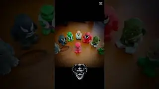 Spider-Man Villains Ooshies #ooshies #superhero #marvel #shorts
